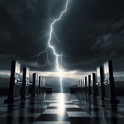 Checkered Lightning Platinumslots De